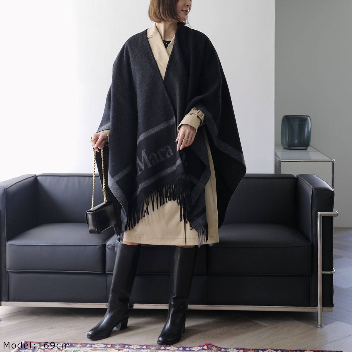 楽天市場】MAX MARA マックスマーラ ケープ HILDE ヒルデ レディース