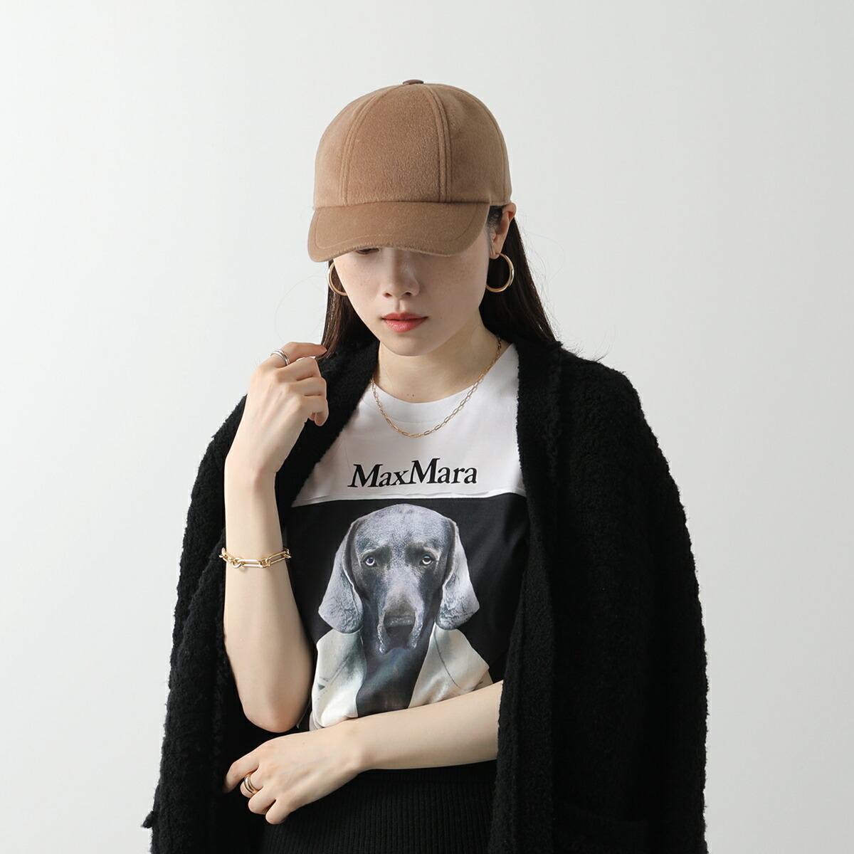 楽天市場】MAX MARA マックスマーラ ベースボールキャップ OBLIQUA