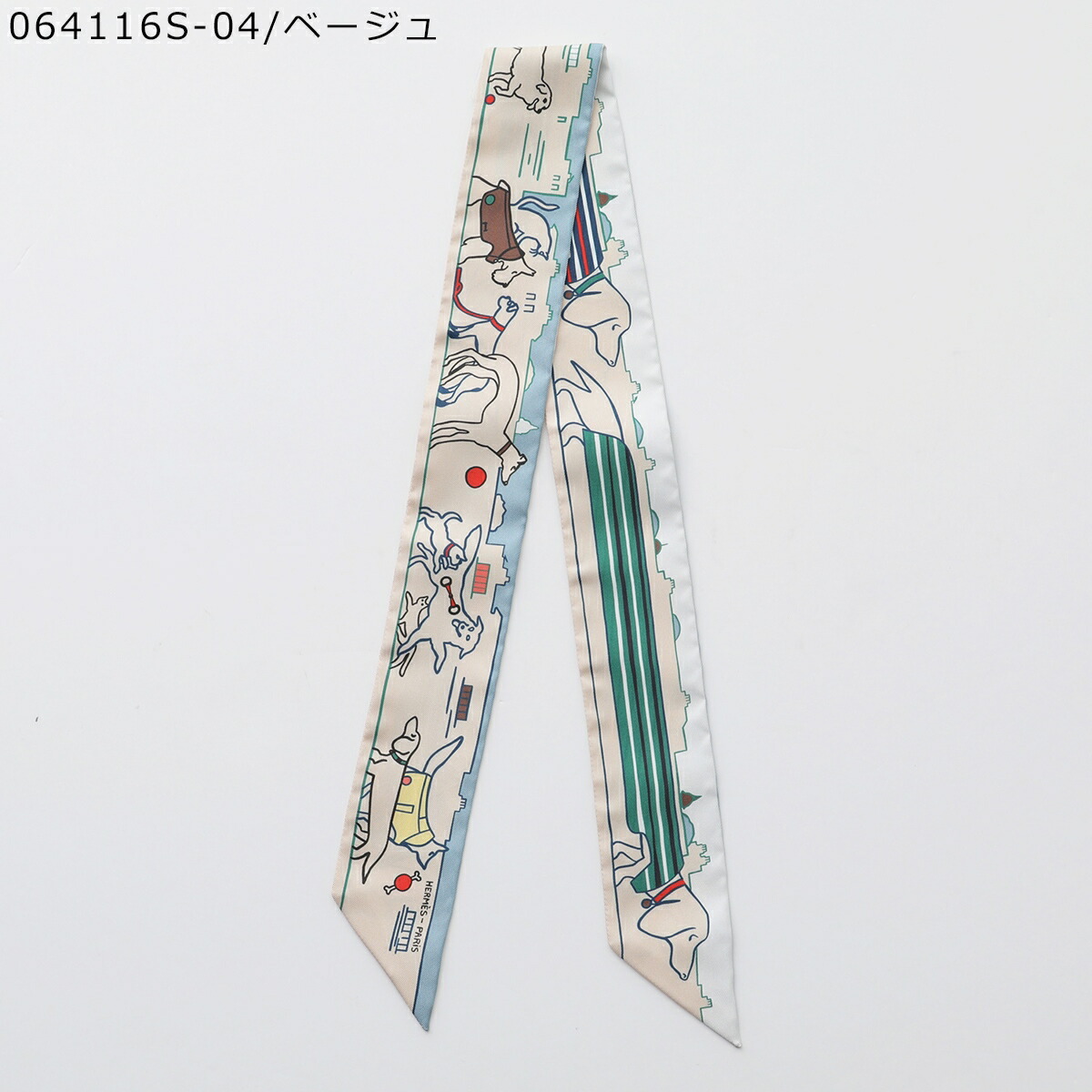 楽天市場】HERMES エルメス ツイリー スカーフ TWILLY 064116S 064007S