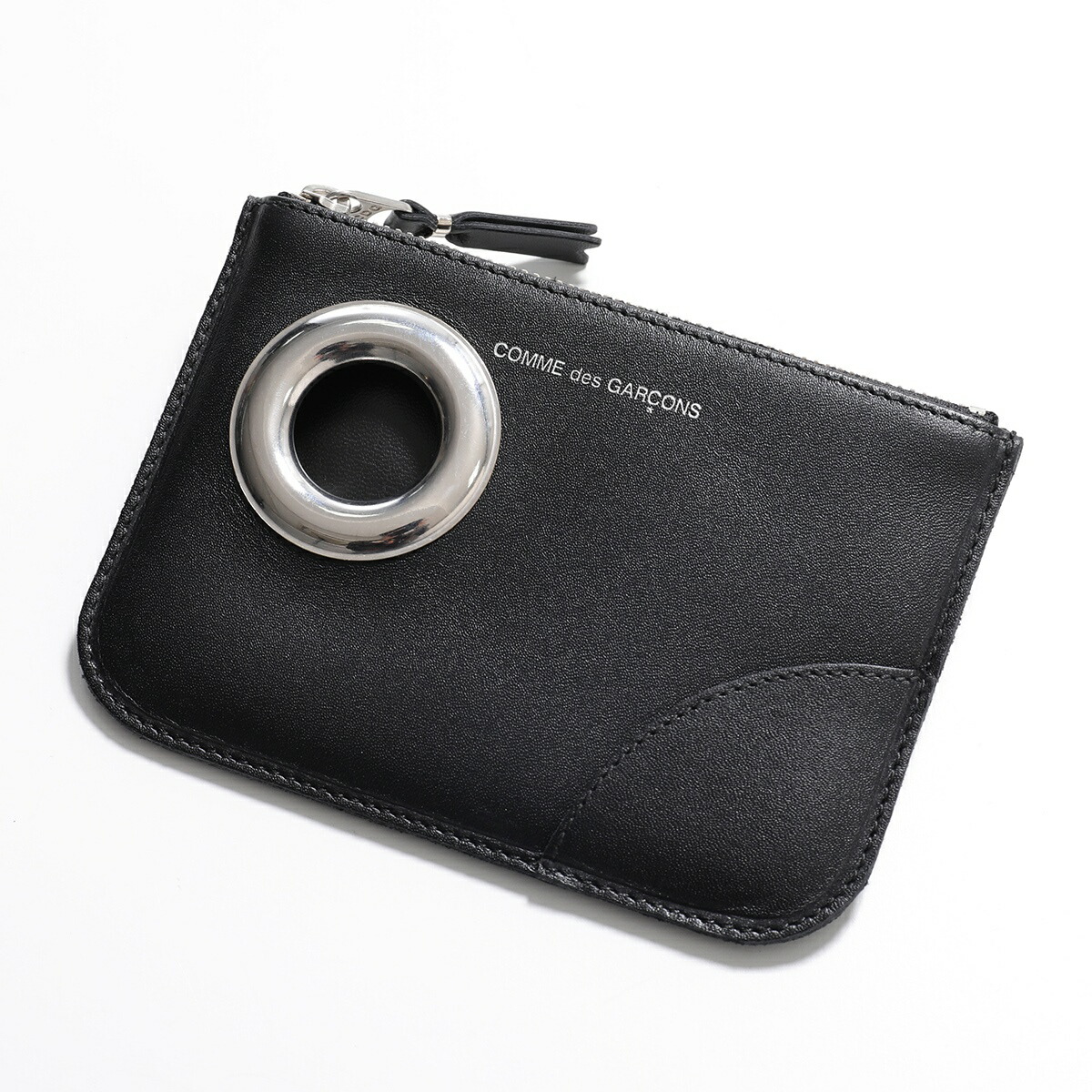 楽天市場】COMME des GARCONS コムデギャルソン ポーチ SILVER EYELET