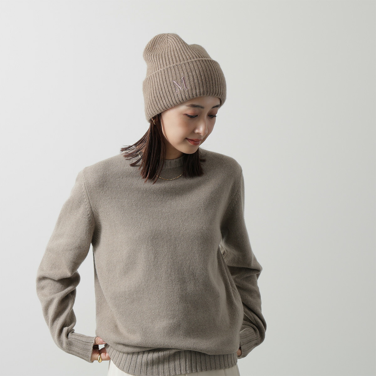 楽天市場】MAX MARA マックスマーラ ニット帽 MMRETINA レディース