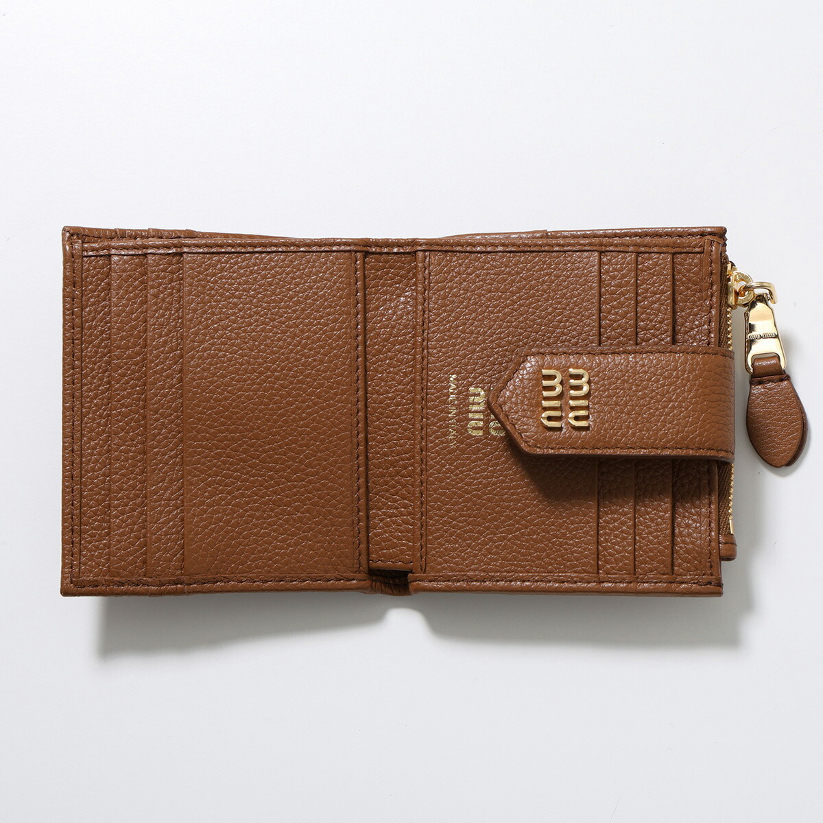 楽天市場】MIUMIU ミュウミュウ 二つ折り財布 5ML047 ADT7 レディース