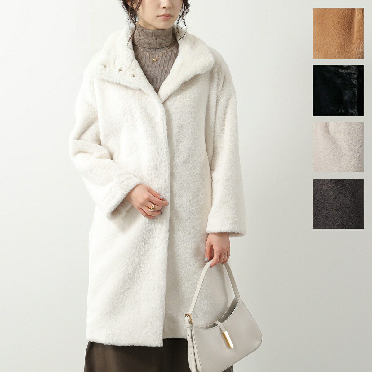 楽天市場】HERNO ヘルノ エコファーコート GC000491D 12422 レディース