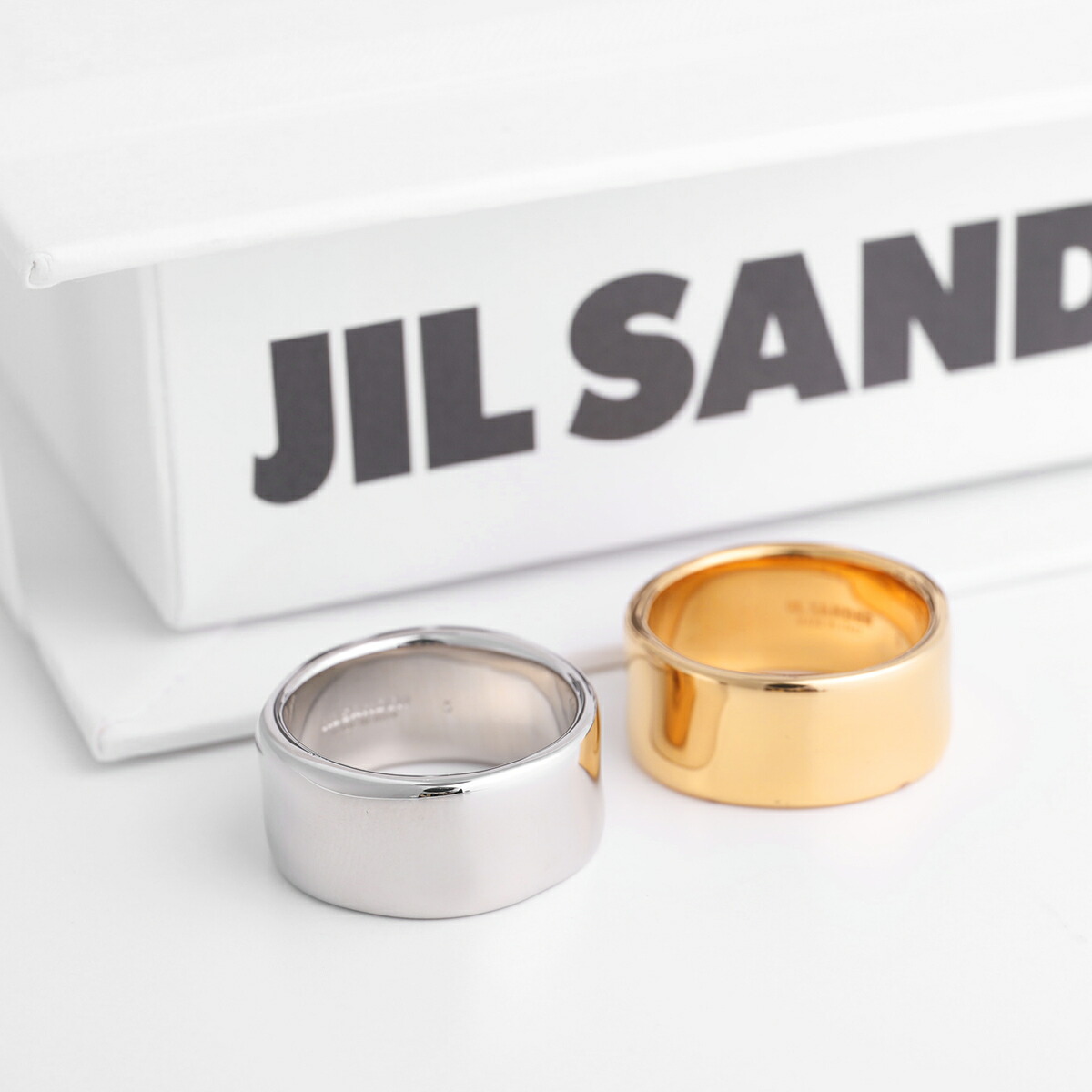 楽天市場】JIL SANDER ジルサンダー リング CM2 RING 2 J29UQ0033