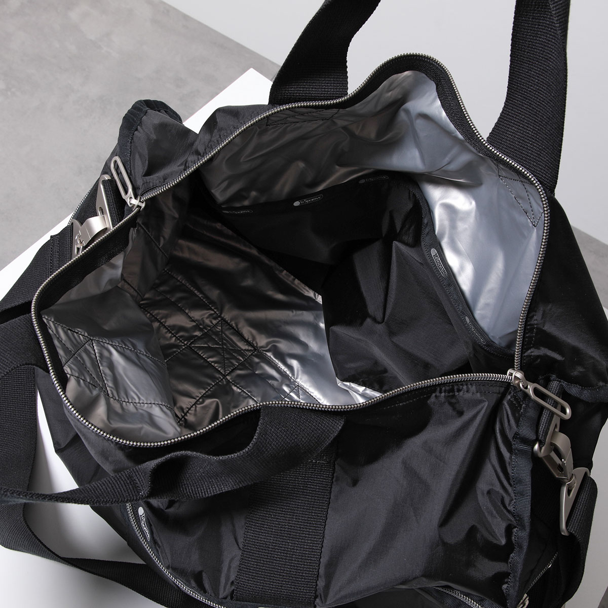 楽天市場】LeSportsac レスポートサック ボストンバッグ CR LARGE