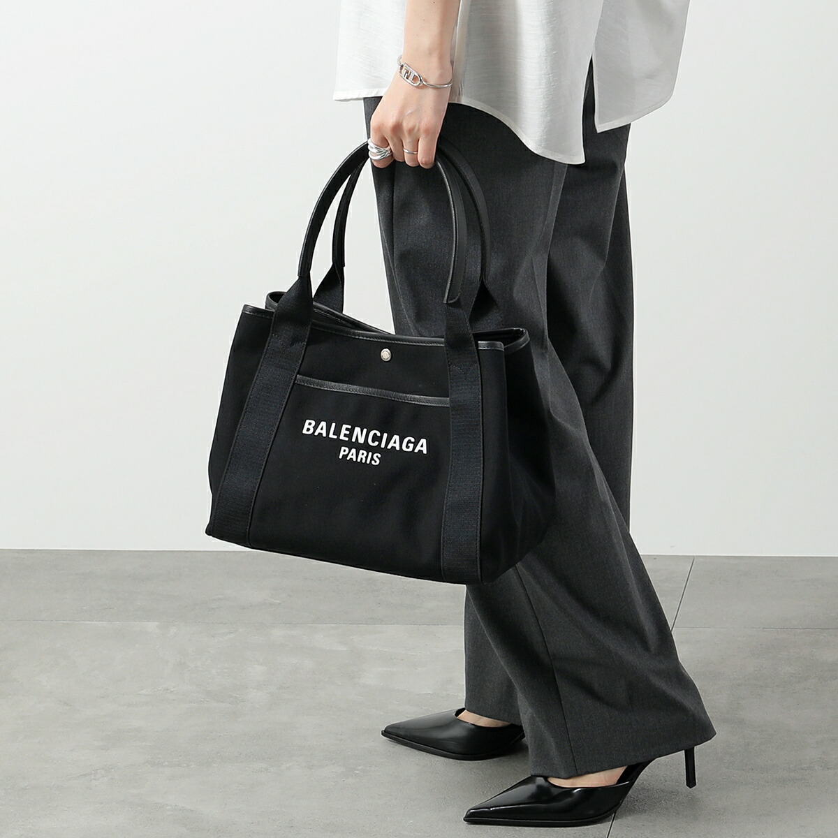 楽天市場】BALENCIAGA バレンシアガ トートバッグ BIARRITZ TOTE M