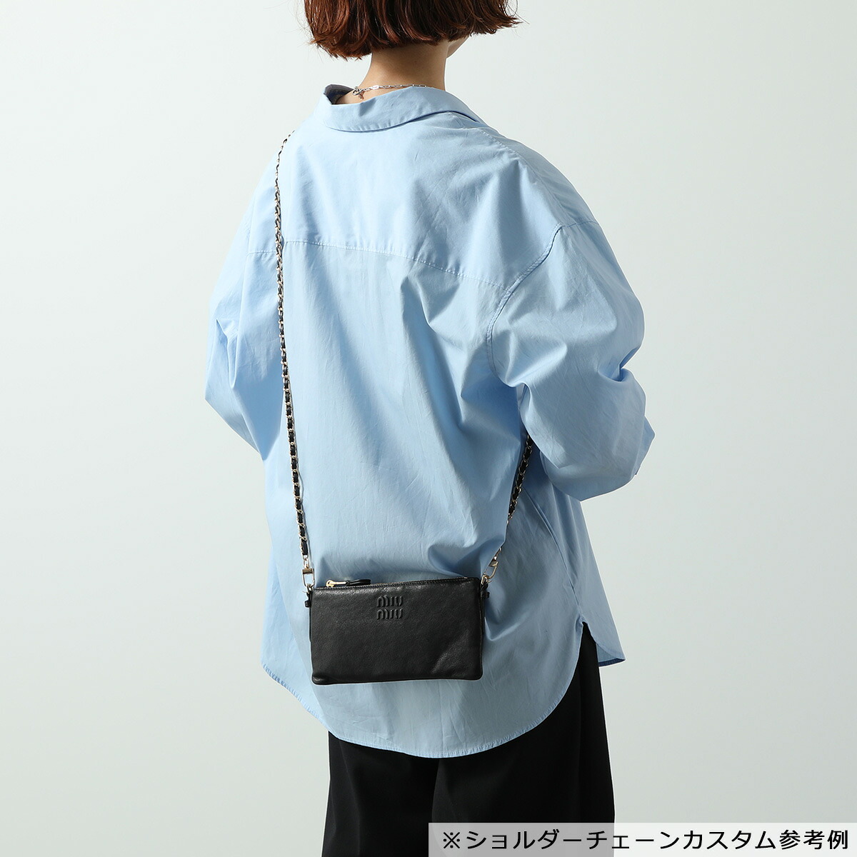 楽天市場】MIUMIU ミュウミュウ ショルダーバッグ 5NI007 AEFX