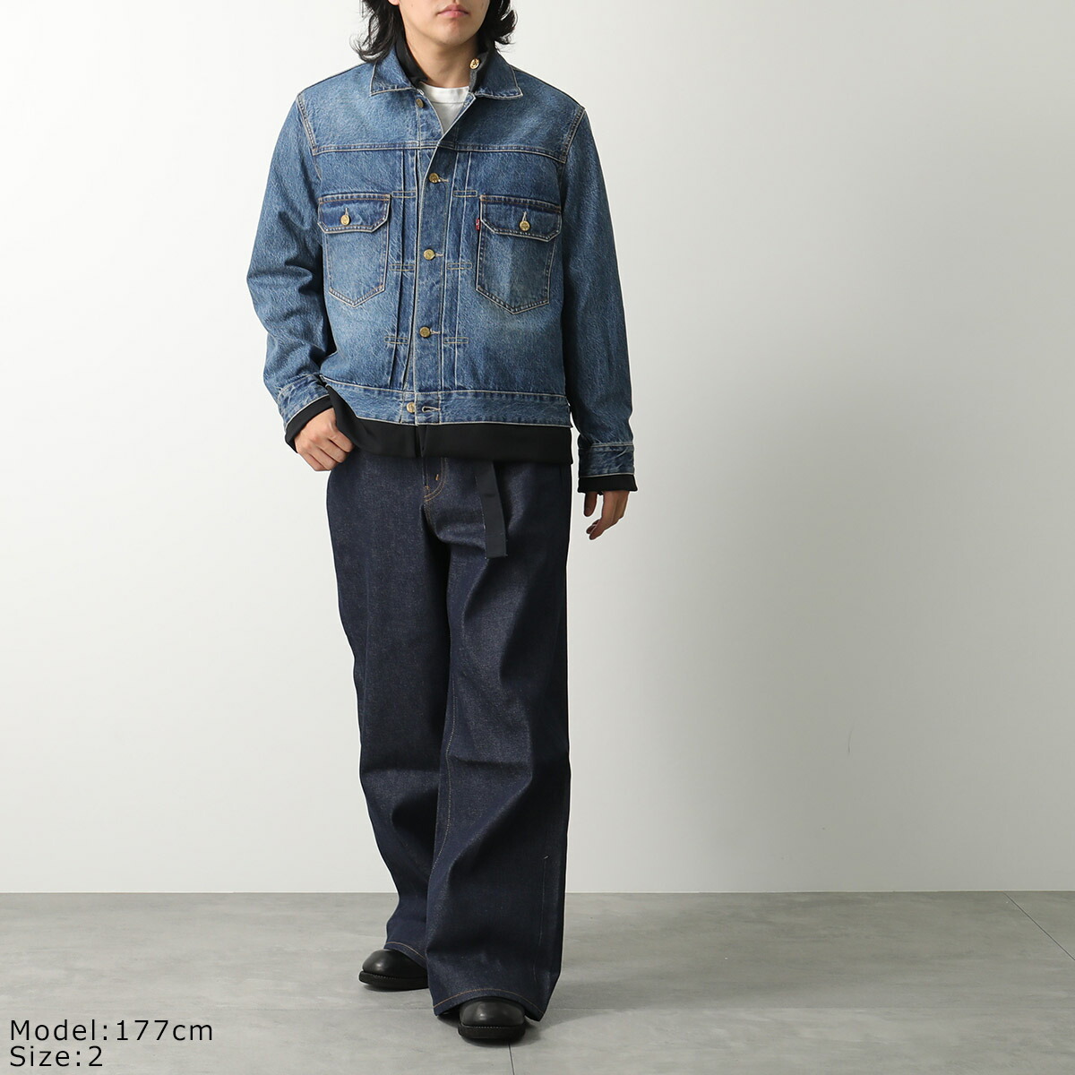 楽天市場】sacai × Levi's サカイ リーバイス コラボ バギージーンズ