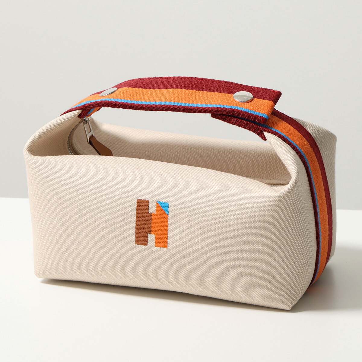 楽天市場】HERMES エルメス ポーチバッグ Hパヴィヨン ブリッドア