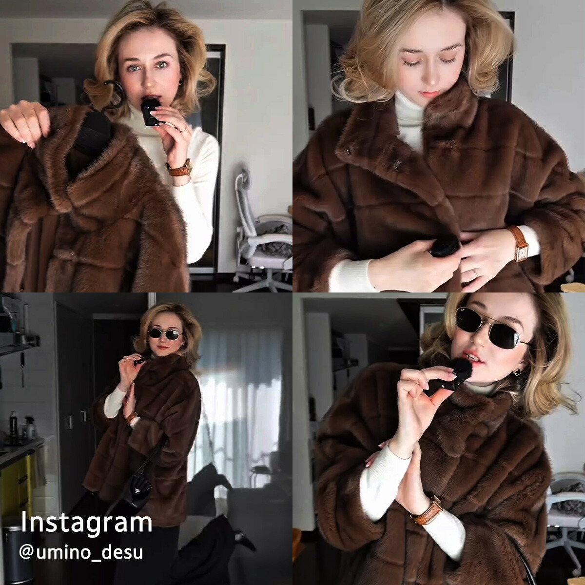 楽天市場】【Musee別注】QTUME クチューム ファーブルゾン 24559