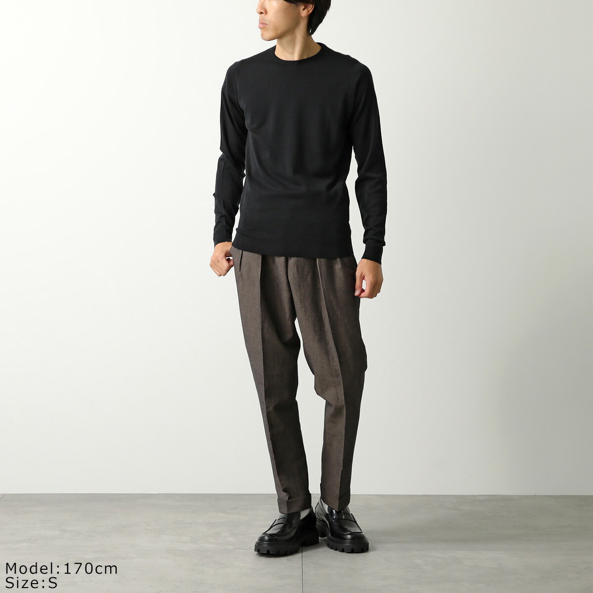 楽天市場】JOHN SMEDLEY ジョンスメドレー ニットトップス LUNDY