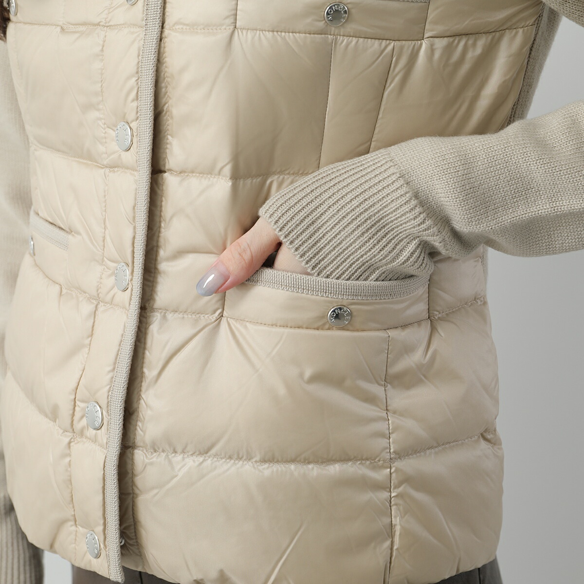楽天市場】MONCLER モンクレール ダウンジャケット CARDIGAN TRICOT