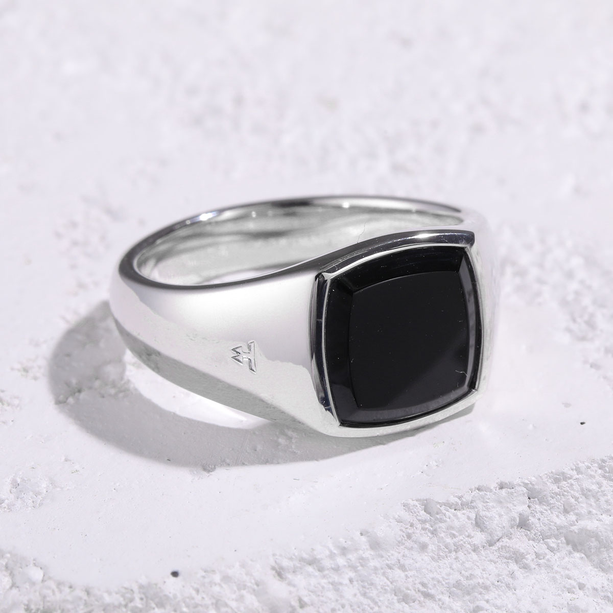 楽天市場】TOMWOOD トムウッド リング メンズ Kay Ring Polished Onyx