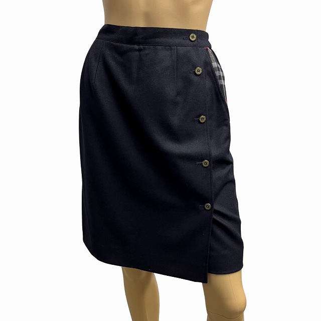 楽天市場】バーバリーブルーレーベル チェック キュロット38の通販