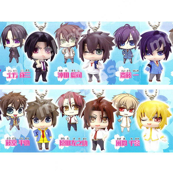 楽天市場】でふぉめmini薄桜鬼SSL 全6種キーチェーン/ミニフィギュア