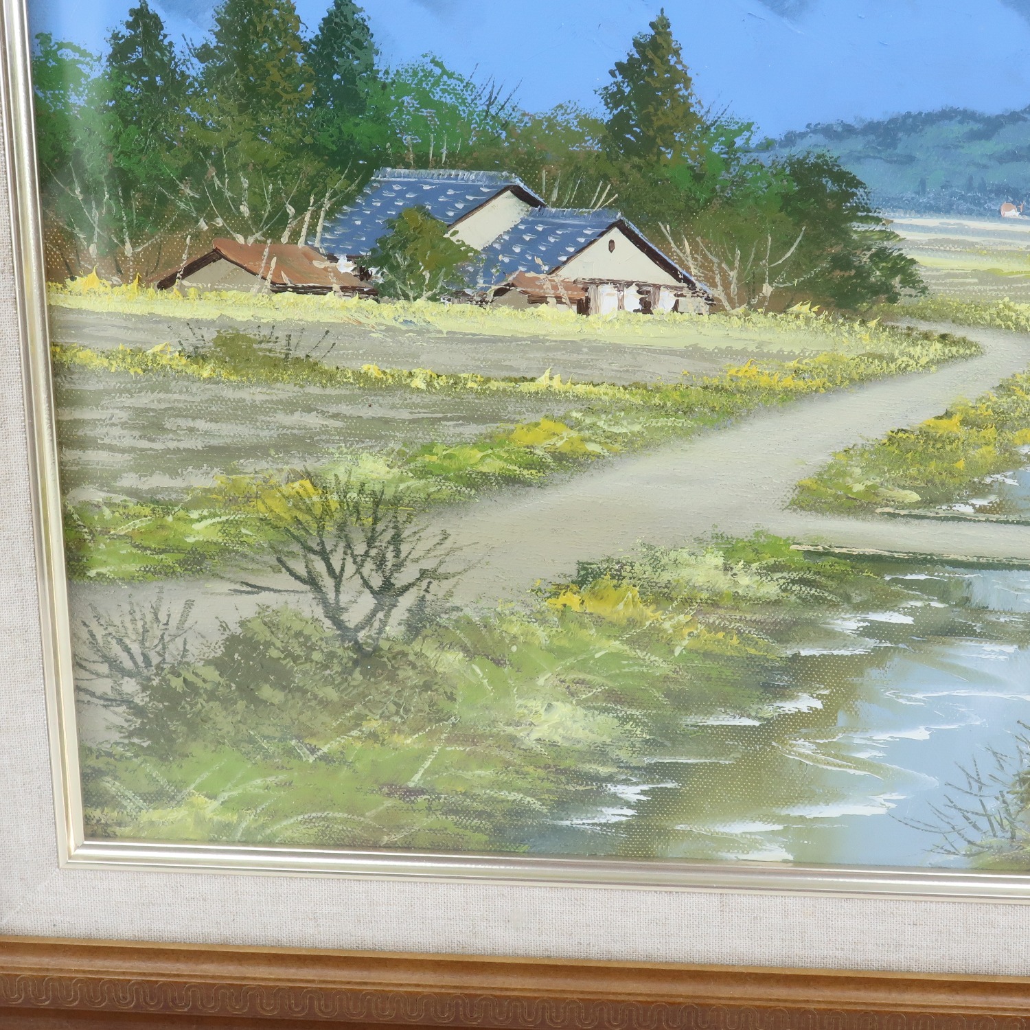 楽天市場】小山潔 絵画 信州路北アルプス 絵画 Kiyoshi Koyama