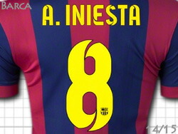 楽天市場】FCバルセロナ 14/15 ホーム #8 A.INIESTA イニエスタ ナイキ