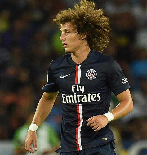 楽天市場】14/15 PSG パリサンジェルマン ホーム（紺） #32 DAVID LUIZ