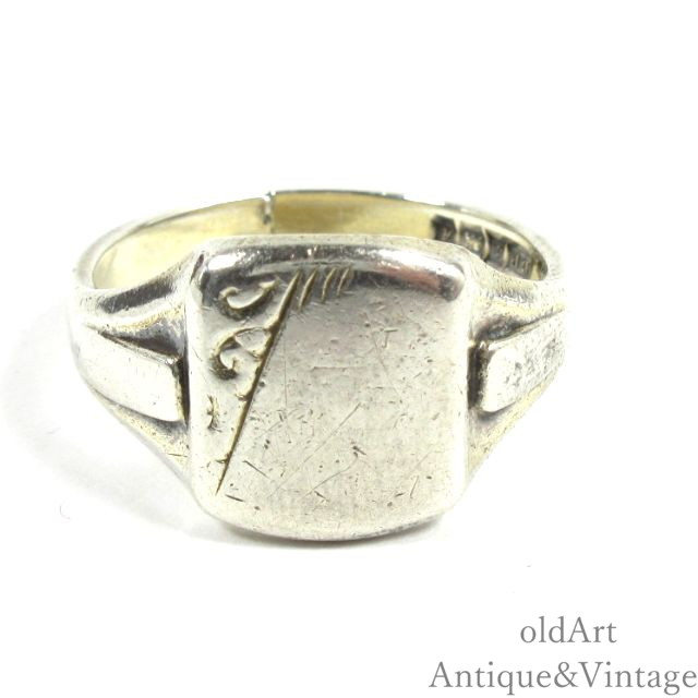 楽天市場】ビンテージ シグネットリング（メンズジュエリー