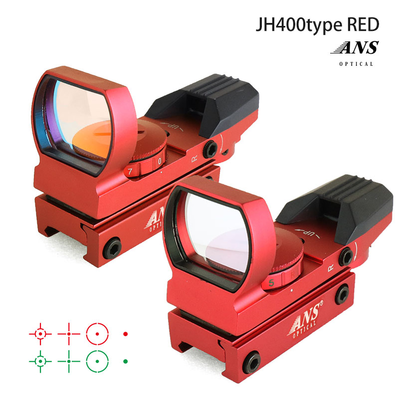 楽天市場】ANS Optical 軽量 オープン ドットサイト 赤 2ver. マルチ