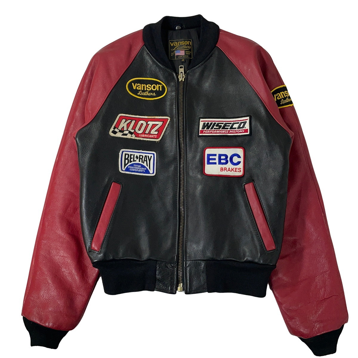楽天市場】VANSON バンソン TJP レザー ジャケット シングル