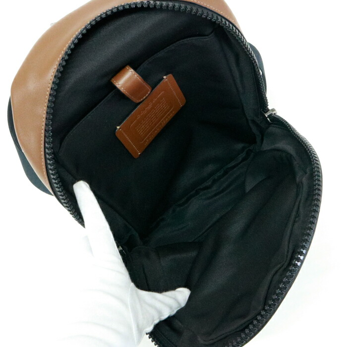 楽天市場】コーチ COACH チャールズ パック ナイロン レザー F59320