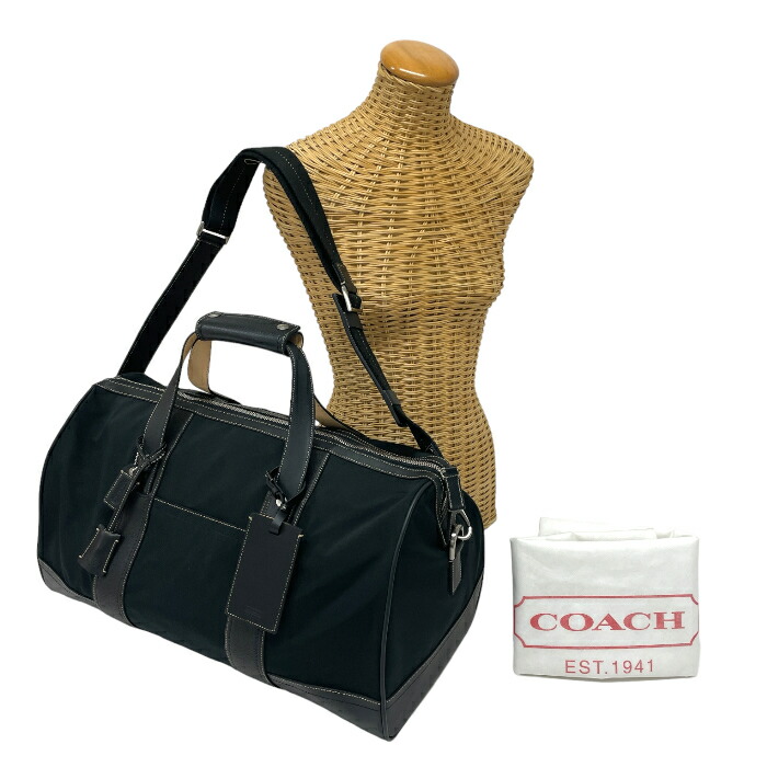 楽天市場】コーチ COACH ボストンバッグ ナイロン / レザー F05050