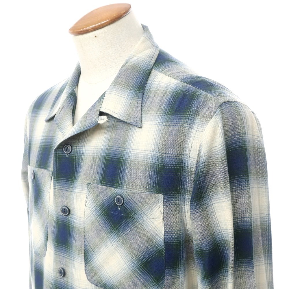 楽天市場】【中古】ダブルアールエル RRL コットンレーヨン オンブレ