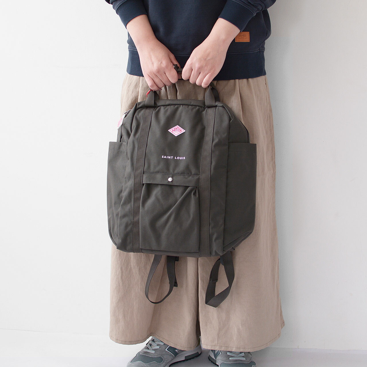 楽天市場】DANTON [ダントン] CORDURA CANVAS SQUARE RUCKSACK〈SAINT