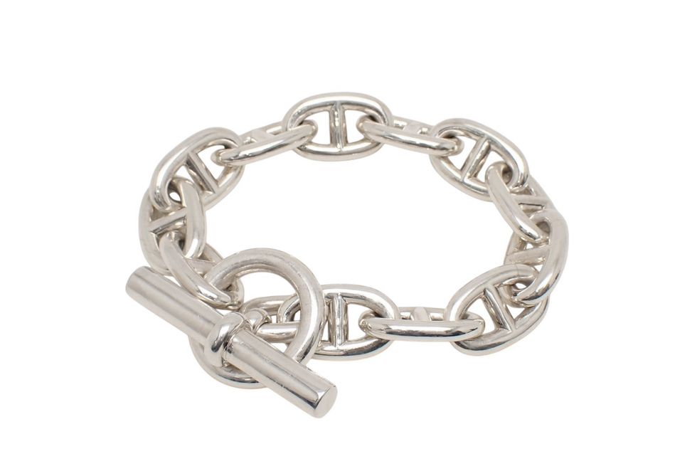 楽天市場】エルメス Ag925 シェーヌダンクル TGM 12コマ ブレスレット