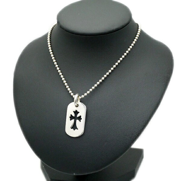 楽天市場】スモールカットアウトクロス ドッグタグ シルバー925