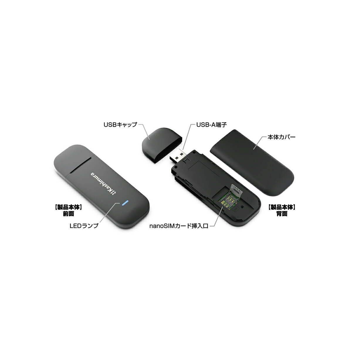 楽天市場】Kashimura 無線LANルーター/USB SIMフリー 4G KD-249