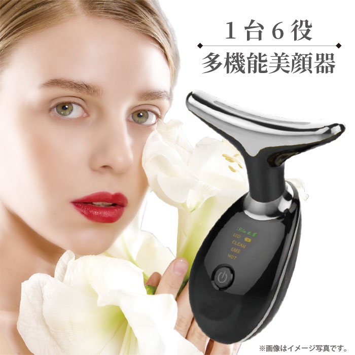 楽天市場】【NJ16S】1台6役 乾燥する冬に向けて！ 美顔ローラー USB
