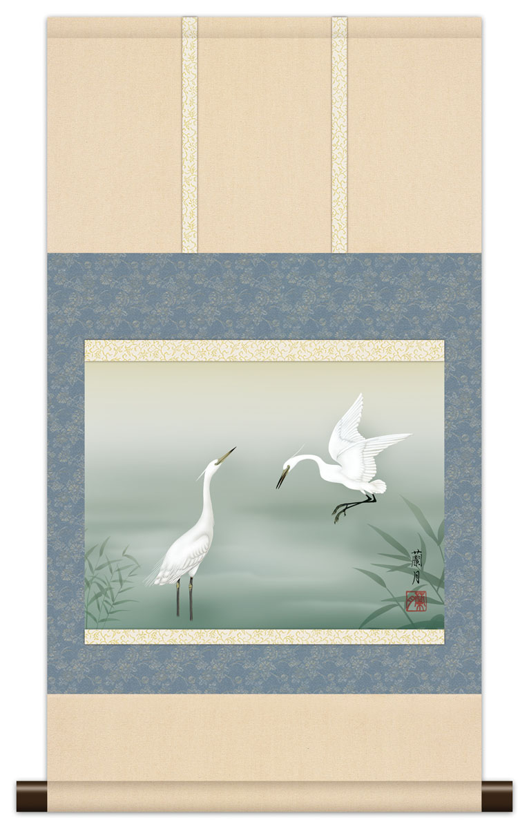 楽天市場】【スーパーSALE10％OFF】10年保証 掛け軸 ミニ掛け軸 和風