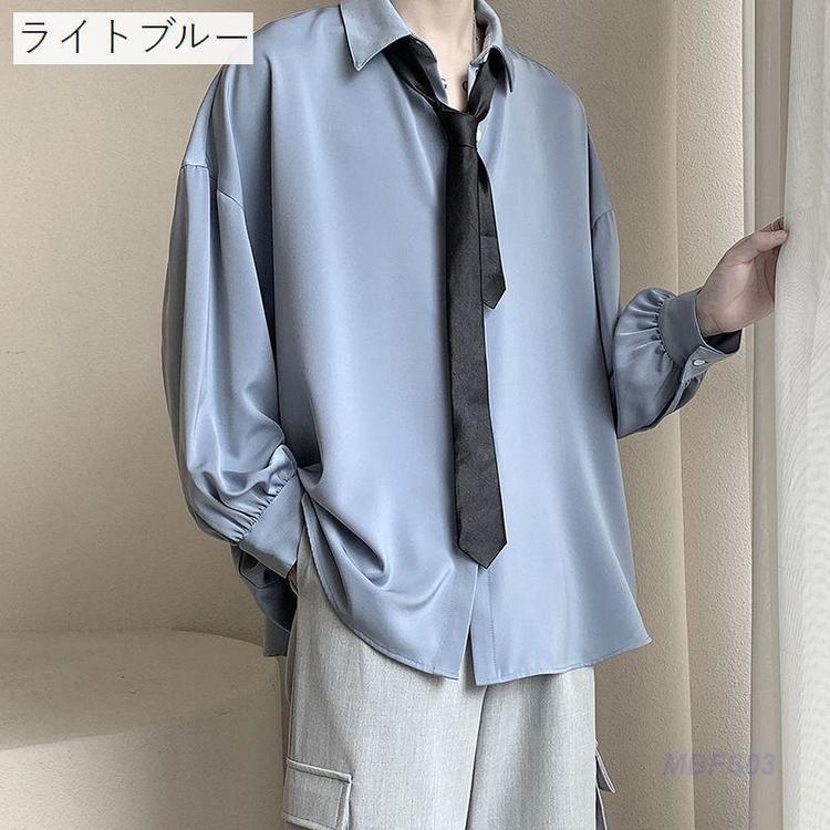 楽天市場】長袖シャツ タイ付き メンズ 男性用 トップス カジュアル