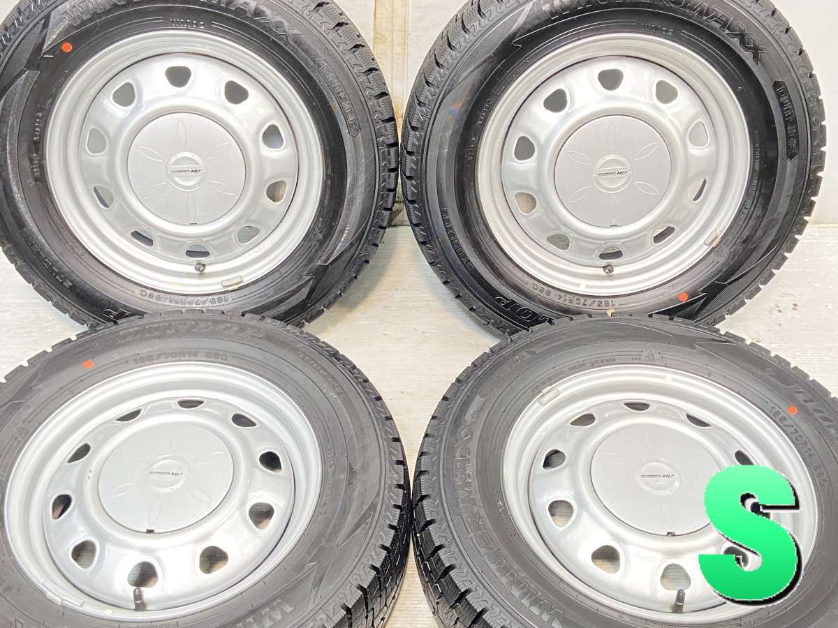 楽天市場】185/70R14 ダンロップ ウィンターマックス WM02 SCHWARZ MV