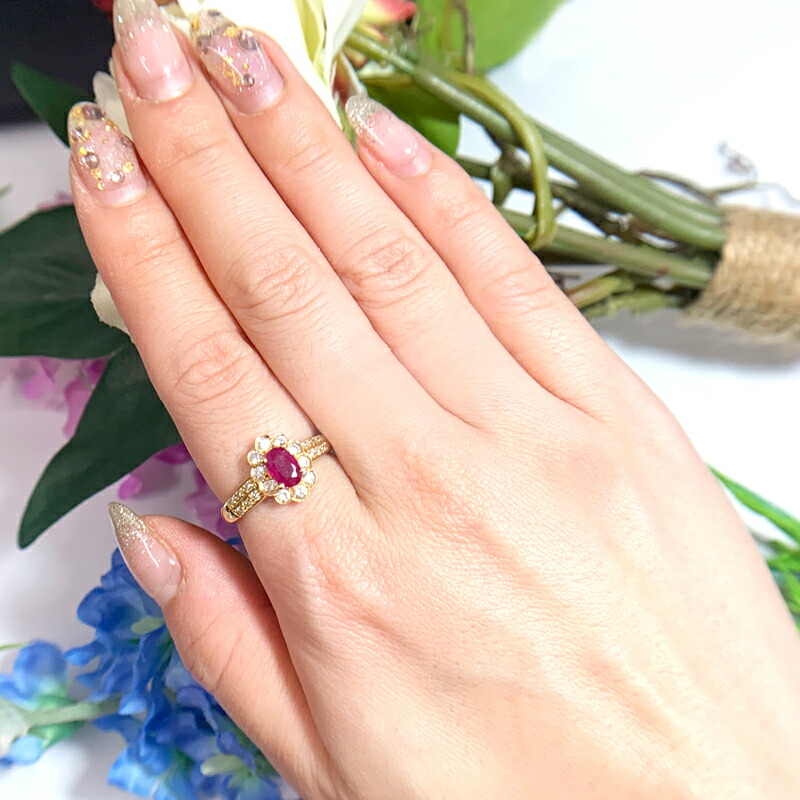 楽天市場】【Ponte Vecchio】ポンテヴェキオ ルビー 0.57ct