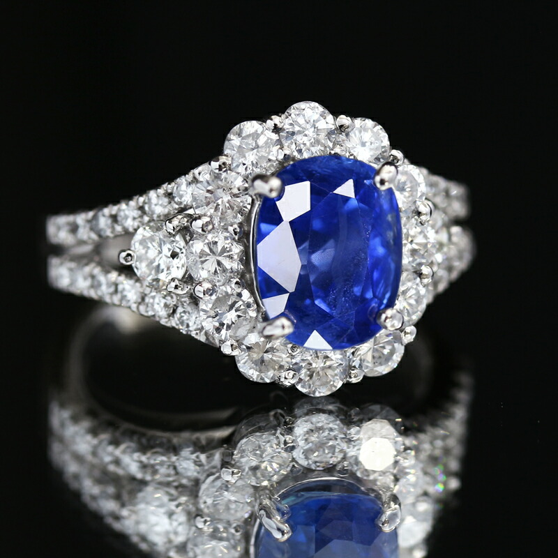 楽天市場】スリランカ産非加熱コーンフラワーブルーサファイア 2.88ct