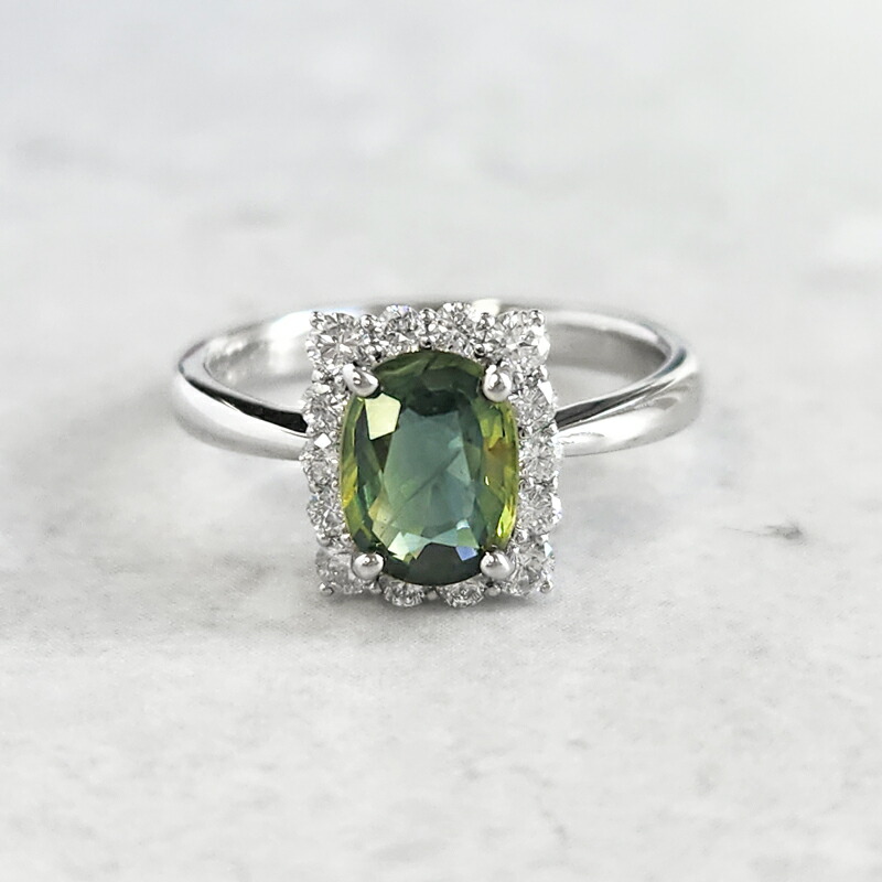 楽天市場】サファイア 1.51ct リング 12号 PT900 プラチナ 指輪