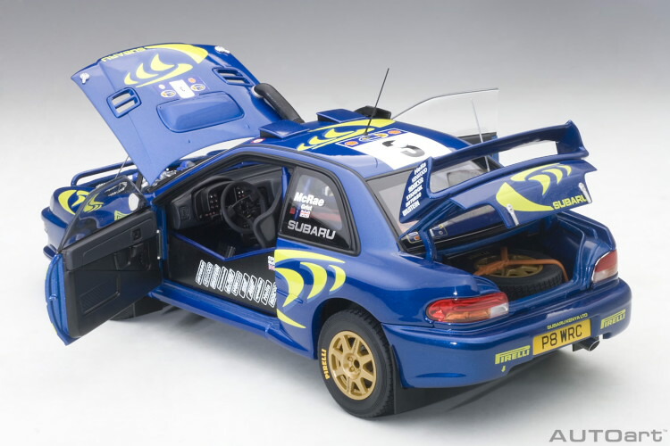 楽天市場】オートアート 1/18 スバル インプレッサ WRC #3 サファリ