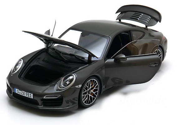楽天市場】ミニチャンプス 1/18 ポルシェ 911 ターボ S 991 グレー