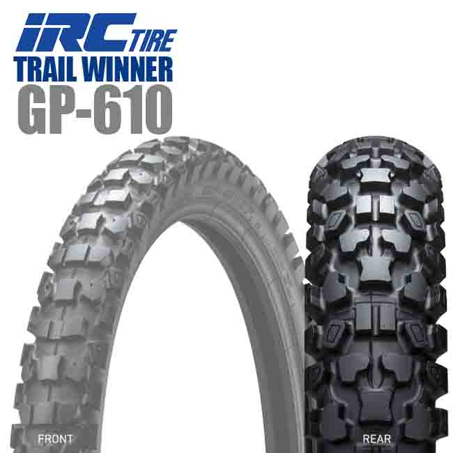 楽天市場】来店取付承ります 送料無料 IRC TRAIL WINNER GP-610 120/80