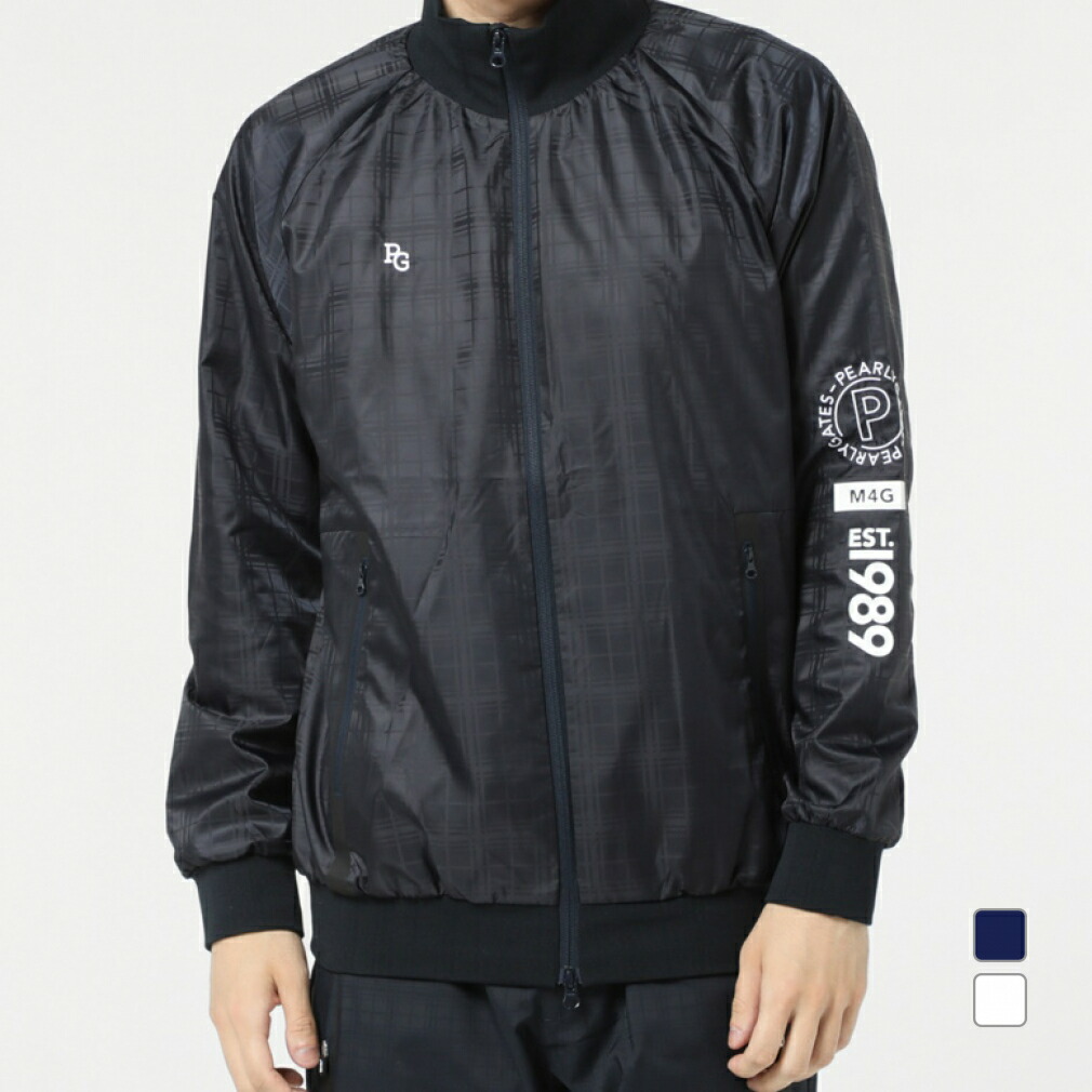 楽天市場】パーリーゲイツ ゴルフウェア 長袖ウインドブレーカー 秋 冬