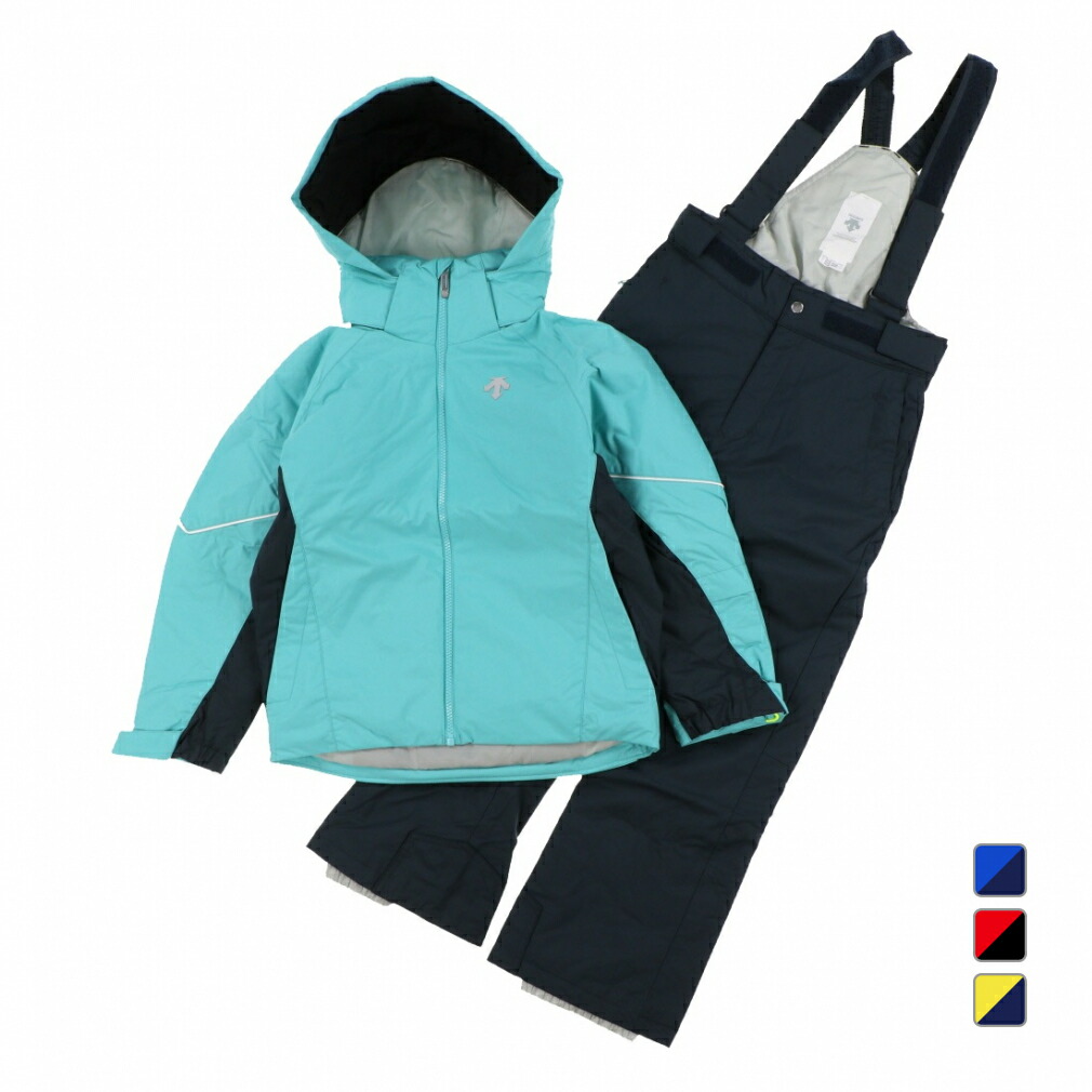 楽天市場】デサント ジュニア キッズ 子供 スキー ウェア上下セット