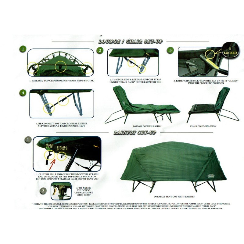 楽天市場】高床式 テント テントコット KampRite Kamp-Rite Oversize