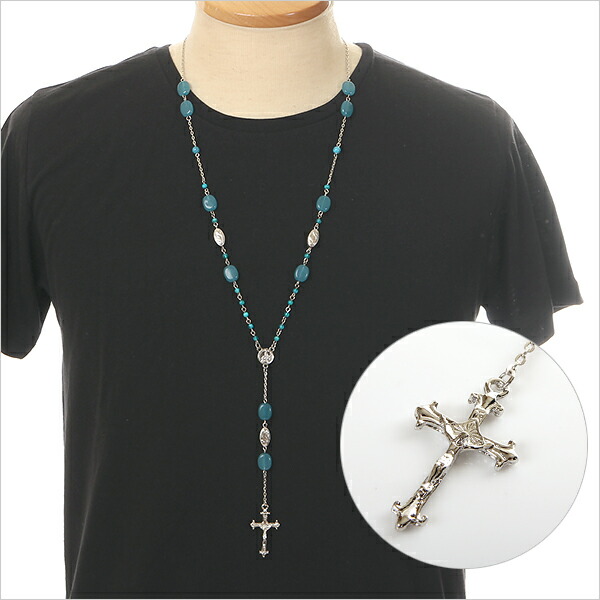 楽天市場】ROZARIO ロザリオ ネックレス メンズ レディース ロング