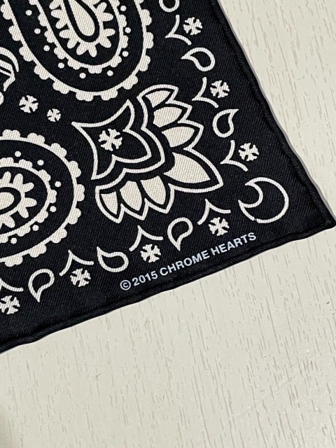 楽天市場】CHROME HEARTSクロムハーツシルクバンダナ black : AMERICAN