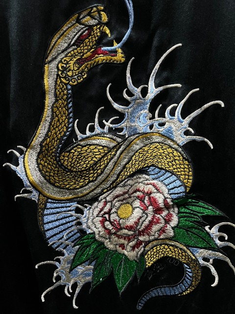 楽天市場】Orient Express リバーシブルシルク スカジャン : AMERICAN