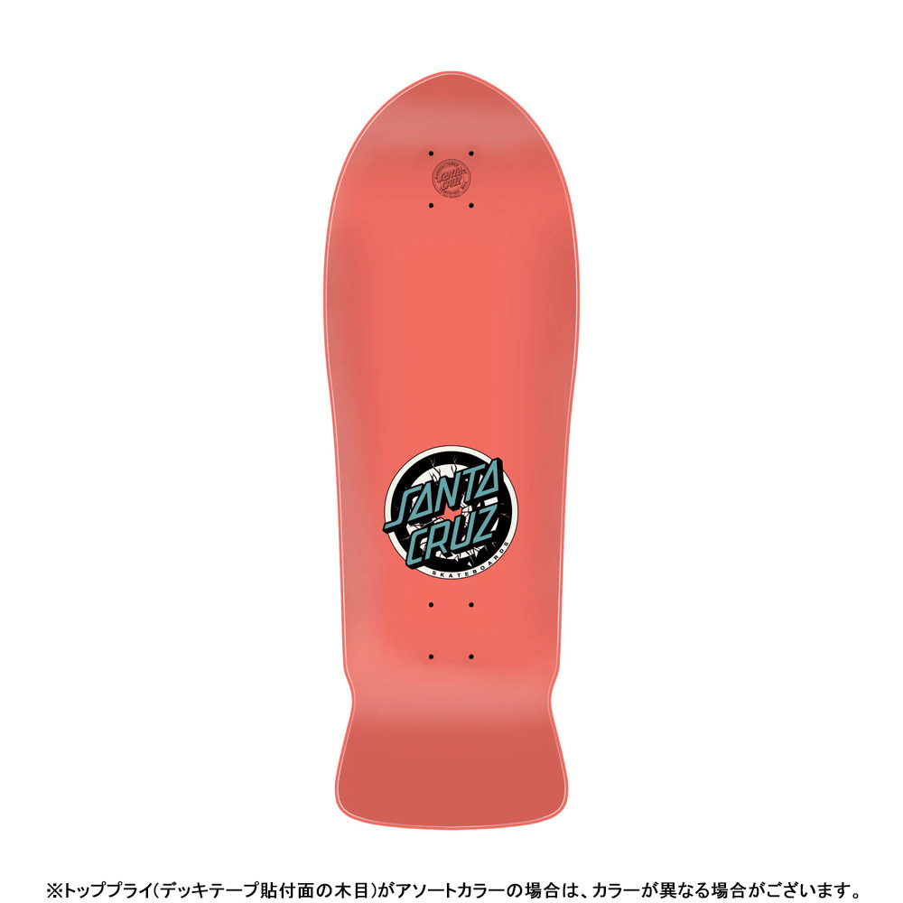 楽天市場】サンタクルーズ SANTA CRUZスケボー デッキ 10.17 ROSKOPP