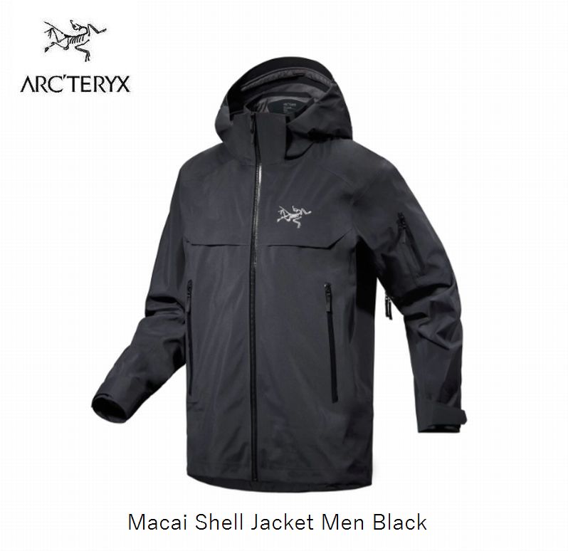 楽天市場】アークテリクス ARC'TERYX Macai Shell Jacket Men Black